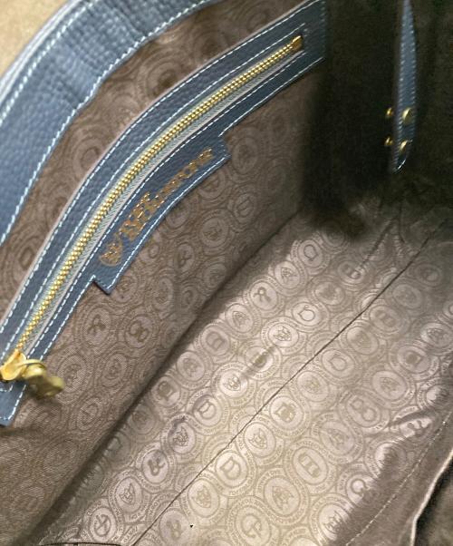 TOFF&LOADSTONE（トフアンドロードストーン）TOFF&LOADSTONE (トフアンドロードストーン) ハンドバッグ/ルーフ ソフト ネイビーの古着・服飾アイテム