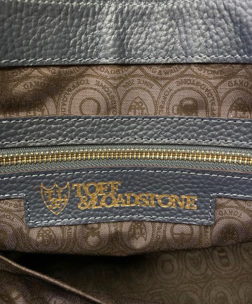 TOFF&LOADSTONE（トフアンドロードストーン）TOFF&LOADSTONE (トフアンドロードストーン) ハンドバッグ/ルーフ ソフト ネイビーの古着・服飾アイテム