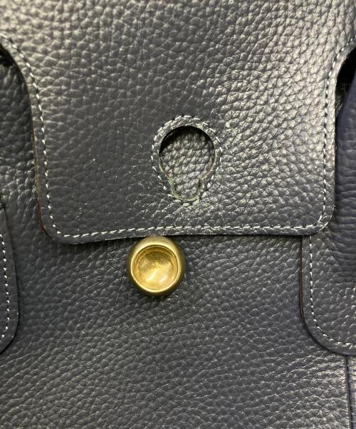 TOFF&LOADSTONE（トフアンドロードストーン）TOFF&LOADSTONE (トフアンドロードストーン) ハンドバッグ/ルーフ ソフト ネイビーの古着・服飾アイテム