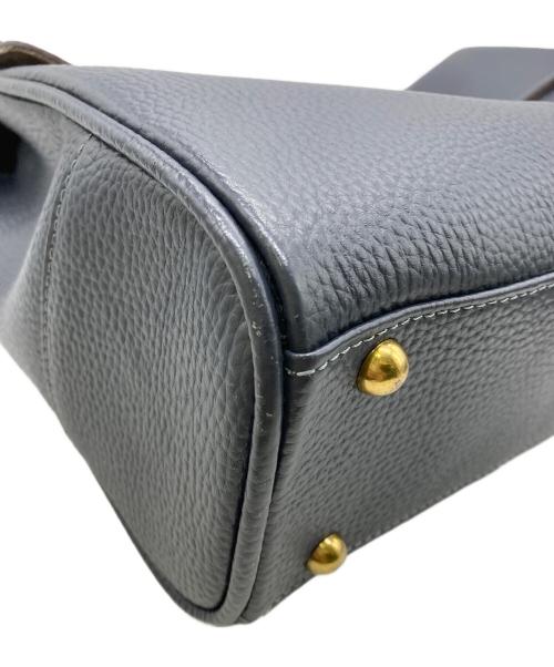 TOFF&LOADSTONE（トフアンドロードストーン）TOFF&LOADSTONE (トフアンドロードストーン) ハンドバッグ/ルーフ ソフト ネイビーの古着・服飾アイテム