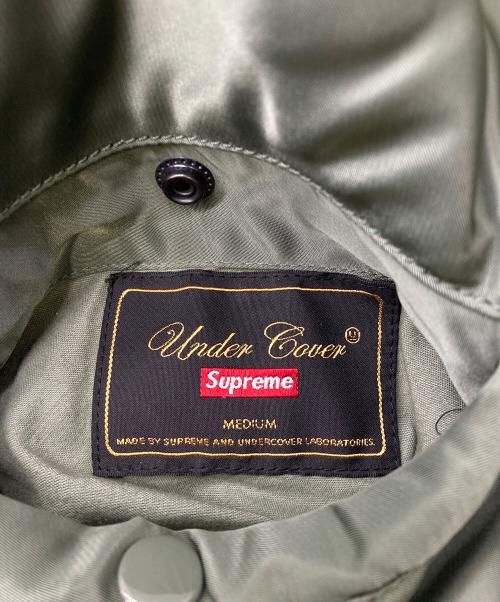 UNDERCOVER（アンダーカバー）UNDERCOVER (アンダーカバー) Supreme (シュプリーム) 16AW Reversible MA-1 カーキ サイズ:Mの古着・服飾アイテム