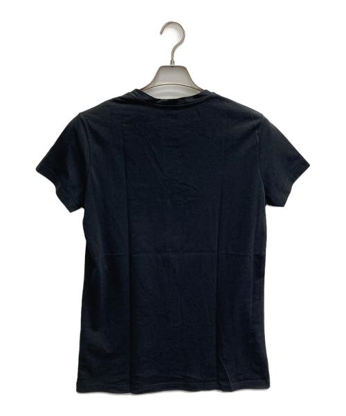 BALMAIN（バルマン）BALMAIN (バルマン) メタリックロゴTシャツ ブラック サイズ:Sの古着・服飾アイテム