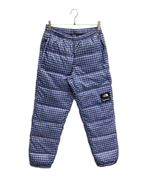THE NORTH FACE（ザ ノース フェイス）THE NORTH FACE (ザ ノース フェイス) Supreme (シュプリーム) Studded Nuptse Pant ブルー サイズ:SPの古着・服飾アイテム