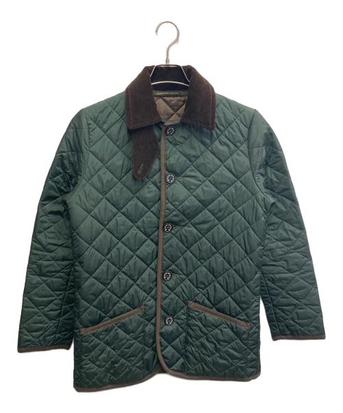 MACKINTOSH PHILOSOPHY（マッキントッシュ フィロソフィー）MACKINTOSH PHILOSOPHY (マッキントッシュ フィロソフィー) キルティングコート グリーン サイズ:34の古着・服飾アイテム