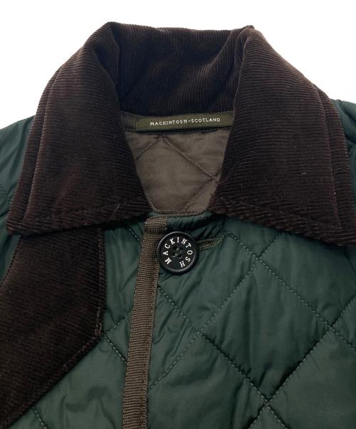 MACKINTOSH PHILOSOPHY（マッキントッシュ フィロソフィー）MACKINTOSH PHILOSOPHY (マッキントッシュ フィロソフィー) キルティングコート グリーン サイズ:34の古着・服飾アイテム