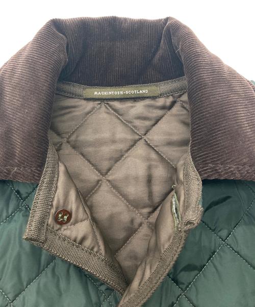 MACKINTOSH PHILOSOPHY（マッキントッシュ フィロソフィー）MACKINTOSH PHILOSOPHY (マッキントッシュ フィロソフィー) キルティングコート グリーン サイズ:34の古着・服飾アイテム