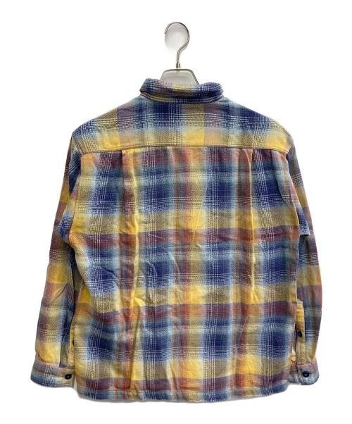 Patagonia（パタゴニア）Patagonia (パタゴニア) 04年製 フィヨルドフランネルシャツ ブルー サイズ:Sの古着・服飾アイテム