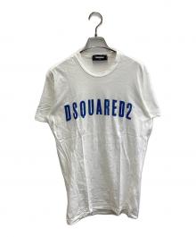 DSQUARED2（ディースクエアード）の古着「プリントTシャツ」｜ホワイト