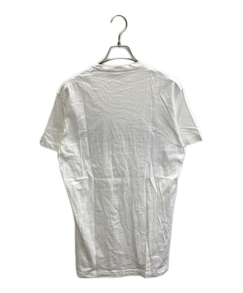 DSQUARED2（ディースクエアード）DSQUARED2 (ディースクエアード) プリントTシャツ ホワイト サイズ:Sの古着・服飾アイテム