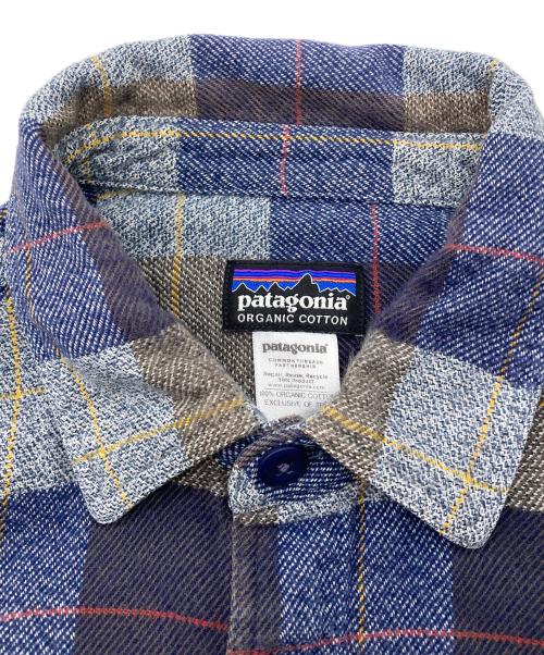 Patagonia（パタゴニア）Patagonia (パタゴニア) ネルシャツ ブルー サイズ:Sの古着・服飾アイテム