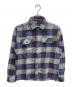 Patagonia（パタゴニア）の古着「ネルシャツ」｜ブルー