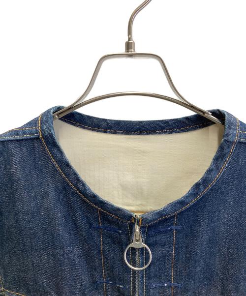 LEVI'S（リーバイス）LEVI'S (リーバイス) Jean 3rd Jacket Stand Collar ネイビー サイズ:Sの古着・服飾アイテム