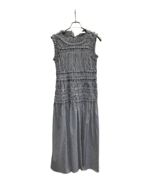 Deicy（デイシー）Deicy (デイシー) ギンガムシャーリングワンピース ブラック サイズ:FREE 未使用品の古着・服飾アイテム