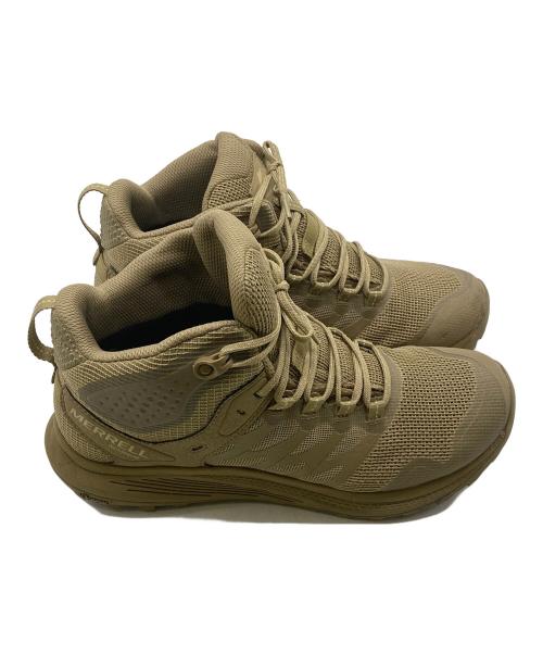 MERRELL（メレル）MERRELL (メレル) NOVA 3 TACTICAL MID WATERPROOF ベージュ サイズ:27cmの古着・服飾アイテム