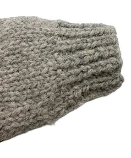 KANATA（カナタ）KANATA (カナタ) カウチンニットカーディガン ベージュ×グレー サイズ:40の古着・服飾アイテム