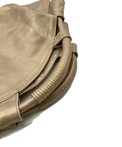 LOEWE（ロエベ）LOEWE (ロエベ) ナッパアイレ ハンドバッグ ベージュの古着・服飾アイテム