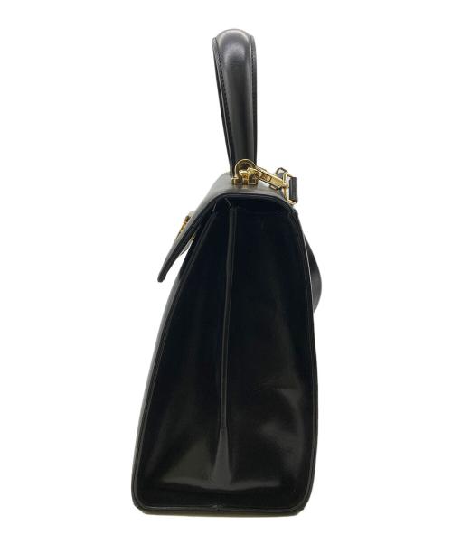 Salvatore Ferragamo（サルヴァトーレ フェラガモ）Salvatore Ferragamo (サルヴァトーレ フェラガモ) ガンチーニ2wayショルダーバッグ ブラックの古着・服飾アイテム