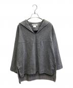 UNION LAUNCHユニオンランチ）の古着「セーラーカラー シャツ」｜グレー