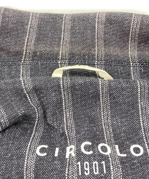 CIRCOLO 1901（チルコロ1901）CIRCOLO 1901 (チルコロ1901) テーラードジャケット ネイビー サイズ:46の古着・服飾アイテム