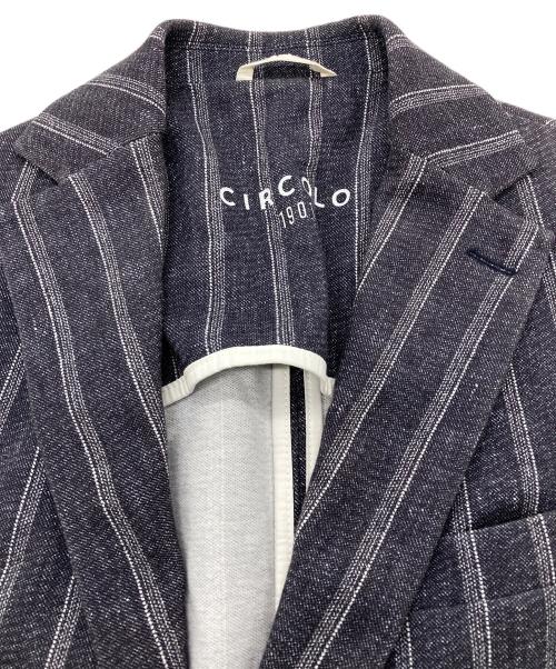 CIRCOLO 1901（チルコロ1901）CIRCOLO 1901 (チルコロ1901) テーラードジャケット ネイビー サイズ:46の古着・服飾アイテム