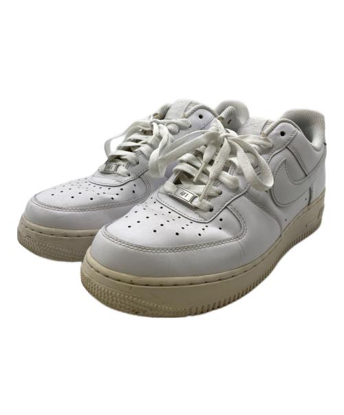 NIKE（ナイキ）NIKE (ナイキ) AIR FORCE1 ホワイト サイズ:27cmの古着・服飾アイテム
