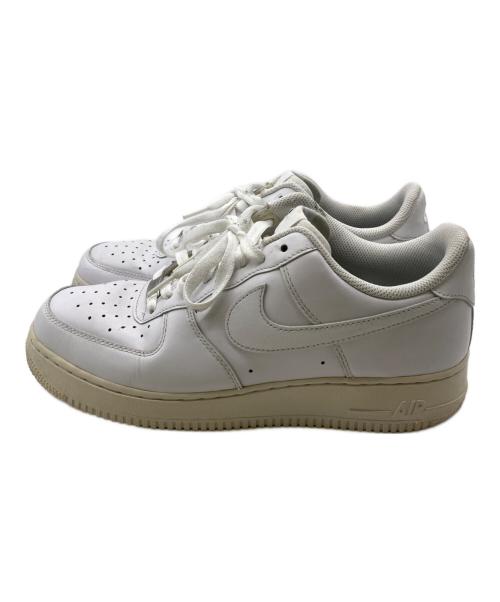 NIKE（ナイキ）NIKE (ナイキ) AIR FORCE1 ホワイト サイズ:27cmの古着・服飾アイテム