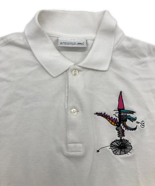 LACOSTE（ラコステ）LACOSTE (ラコステ) ポロシャツ ホワイト サイズ:Sの古着・服飾アイテム