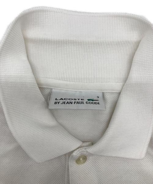LACOSTE（ラコステ）LACOSTE (ラコステ) ポロシャツ ホワイト サイズ:Sの古着・服飾アイテム