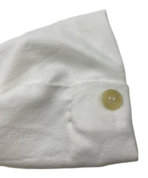 tricot COMME des GARCONS（トリココムデギャルソン）tricot COMME des GARCONS (トリココムデギャルソン) ノーカラーボタンジャケット【AD2008】 ホワイト サイズ:Sの古着・服飾アイテム