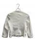 tricot COMME des GARCONS (トリココムデギャルソン) ノーカラーボタンジャケット【AD2008】 ホワイト サイズ:S：10000円