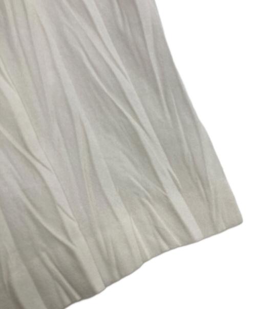 tricot COMME des GARCONS（トリココムデギャルソン）tricot COMME des GARCONS (トリココムデギャルソン) プリーツスカート ホワイト サイズ:Sの古着・服飾アイテム