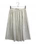 tricot COMME des GARCONS (トリココムデギャルソン) プリーツスカート ホワイト サイズ:S：7000円