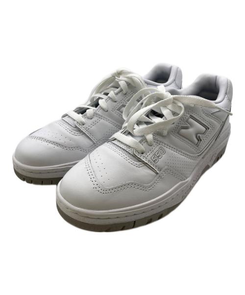 NEW BALANCE（ニューバランス）NEW BALANCE (ニューバランス) ローカットスニーカー ホワイト サイズ:23.5cmの古着・服飾アイテム