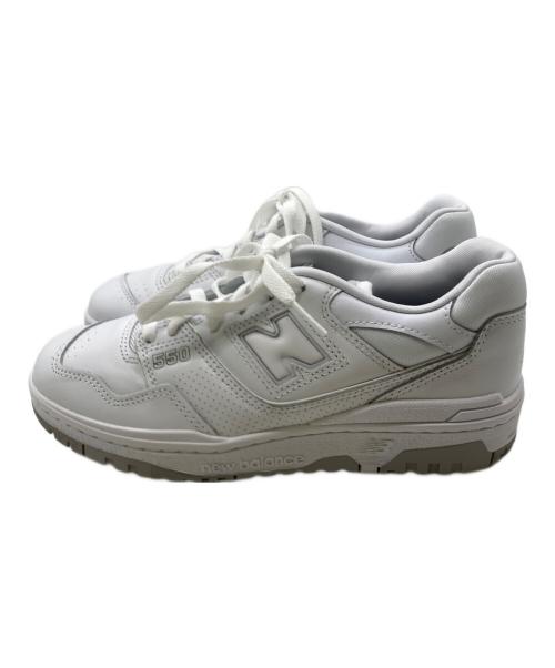 NEW BALANCE（ニューバランス）NEW BALANCE (ニューバランス) ローカットスニーカー ホワイト サイズ:23.5cmの古着・服飾アイテム