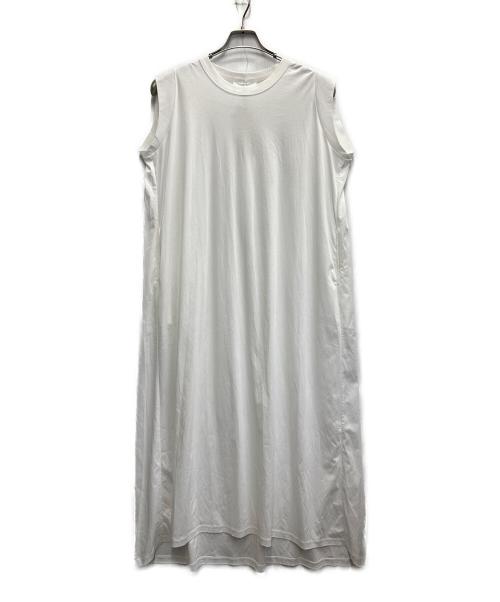 THREE DOTS（スリードッツ）THREE DOTS (スリードッツ) ワンピース ホワイト サイズ:S 未使用品の古着・服飾アイテム