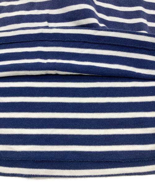 POLO RALPH LAUREN（ポロ・ラルフローレン）POLO RALPH LAUREN (ポロ・ラルフローレン) BIG PONY ポロシャツ ネイビー×ホワイト サイズ:XLの古着・服飾アイテム
