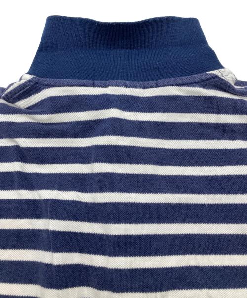 POLO RALPH LAUREN（ポロ・ラルフローレン）POLO RALPH LAUREN (ポロ・ラルフローレン) BIG PONY ポロシャツ ネイビー×ホワイト サイズ:XLの古着・服飾アイテム