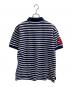 POLO RALPH LAUREN (ポロ・ラルフローレン) BIG PONY ポロシャツ ネイビー×ホワイト サイズ:XL：5000円