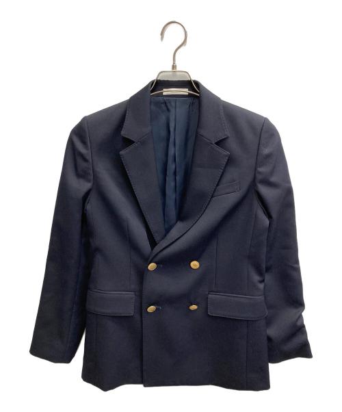 MACPHEE（マカフィー）MACPHEE (マカフィー) ウールギャバジン ダブルブレストジャケット ネイビー サイズ:Sの古着・服飾アイテム