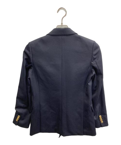 MACPHEE（マカフィー）MACPHEE (マカフィー) ウールギャバジン ダブルブレストジャケット ネイビー サイズ:Sの古着・服飾アイテム