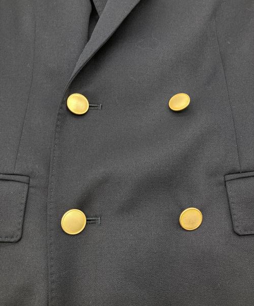 MACPHEE（マカフィー）MACPHEE (マカフィー) ウールギャバジン ダブルブレストジャケット ネイビー サイズ:Sの古着・服飾アイテム