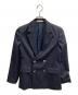MACPHEE（マカフィー）の古着「ウールギャバジン ダブルブレストジャケット」｜ネイビー