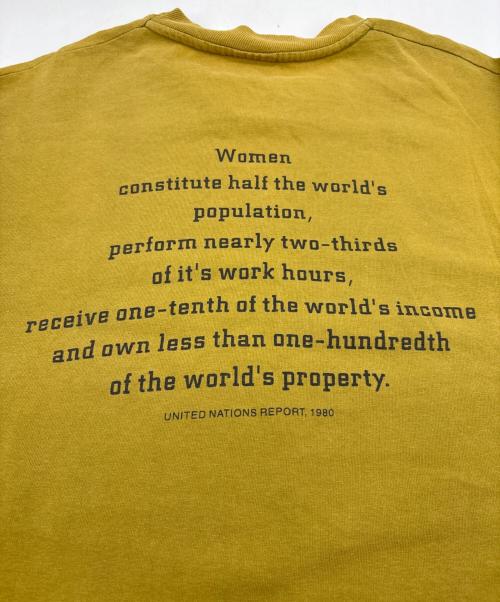 anvil（アンヴィル）anvil (アンヴィル) 90s Rage Against the Machine UNITED NATIONS REPORT 1980 グリーン サイズ:Lの古着・服飾アイテム