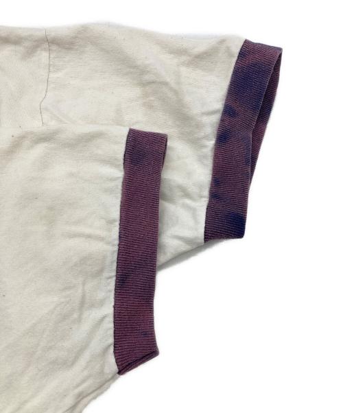 giant（ジャイアント）giant (ジャイアント) 90’SリンガーTシャツ ホワイト サイズ:Lの古着・服飾アイテム