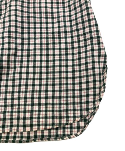 RRL（ダブルアールエル）RRL (ダブルアールエル) チェックシャツ グリーン×ホワイト サイズ:Lの古着・服飾アイテム