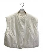 HAUハウ）の古着「inner warm vest cloud/インナー ウォーム ベスト」｜ホワイト