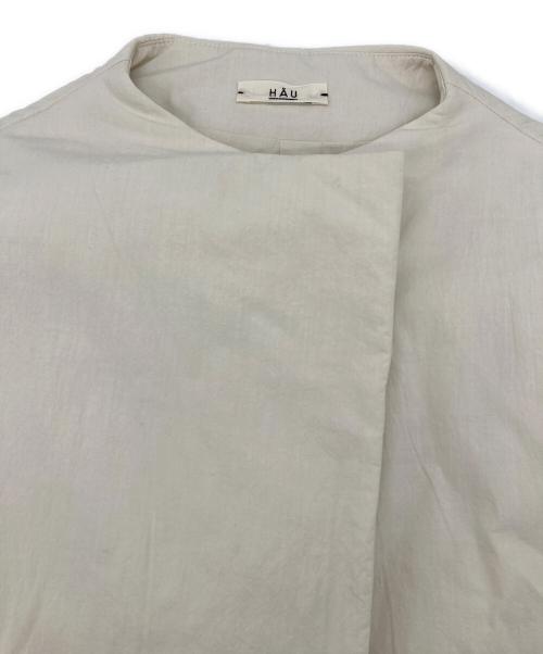 HAU（ハウ）HAU (ハウ) inner warm vest cloud/インナー ウォーム ベスト ホワイト サイズ:Freeの古着・服飾アイテム