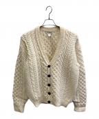 L.L.Beanエルエルビーン）の古着「ケーブルカーディガン【アイルランド製】」｜アイボリー