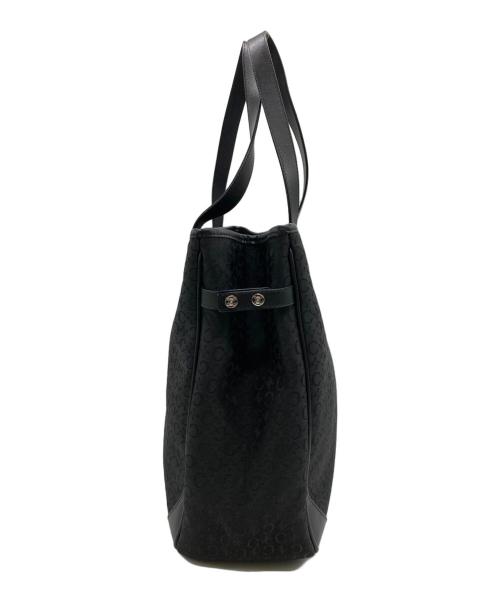 CELINE（セリーヌ）CELINE (セリーヌ) Cマカダム柄 ハンドバック ブラックの古着・服飾アイテム