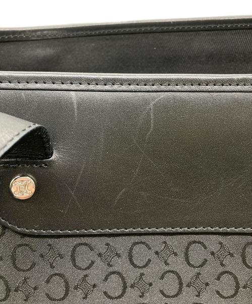 CELINE（セリーヌ）CELINE (セリーヌ) Cマカダム柄 ハンドバック ブラックの古着・服飾アイテム